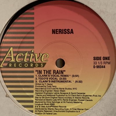 画像1: Nerissa - In The Rain (12'')
