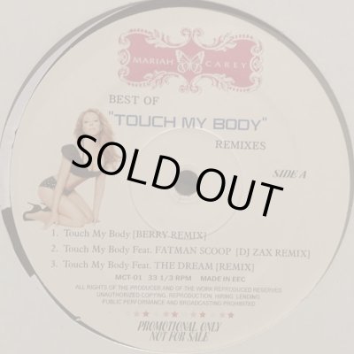 Mariah Carey 'Touch My Body'12インチ レコード ピクチャー