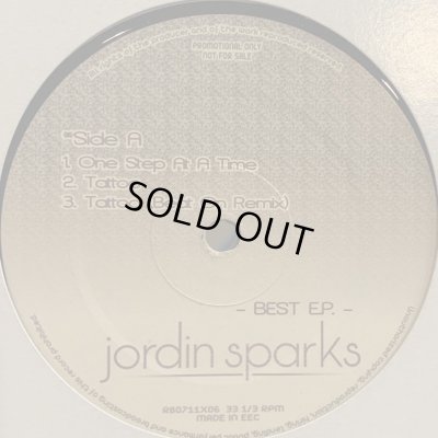 画像1: Jordin Sparks - Best EP (inc. Tattoo, No Air & One Step At A Time) (12'') (キレイ！！)