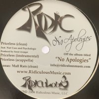 Ridic - Priceless (12'') (キレイ！！)