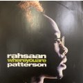 Rahsaan Patterson - Where You Are (12'')
