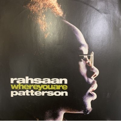 画像1: Rahsaan Patterson - Where You Are (12'')