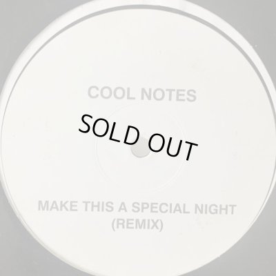 画像1: Cool Notes - Make This A Special Night (Remix) (12'') (White)