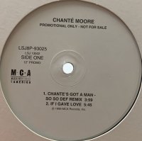 Chanté Moore - Chante's Got A Man (So So Def Remix) (12'') (本物US Promo !!)