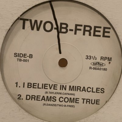 画像1: Two-B-Free - Dreams Come True (b/w I Believe In Miracles & I Want Your Love) (12'')