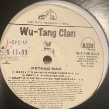 他の写真1: Wu-Tang Clan - Method Man (Crazy C Remixes) (12'')