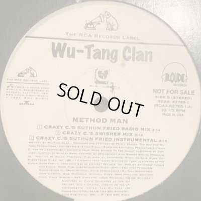 画像1: Wu-Tang Clan - Method Man (Crazy C Remixes) (12'')