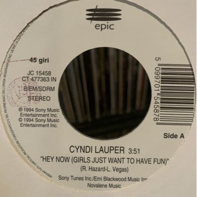 画像1: Cyndi Lauper / Luther Vandross Duet With Mariah Carey - Hey Now (Girls Just Want To Have Fun) / Endless Love (7'') (ピンピン！！)