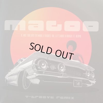 画像1: Magoo -  Not To Late (To Make It Right) / Let's Have A Boogie T-Groove Remixes (7'') (新品！！)