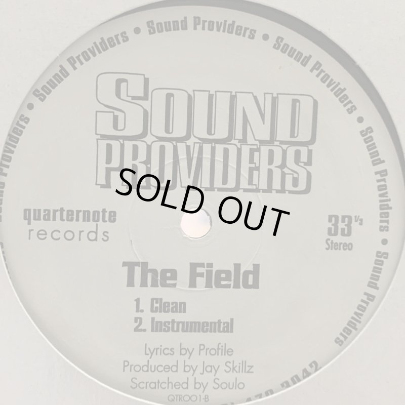 Sound Providers - The Field (12'') - FATMAN RECORDS