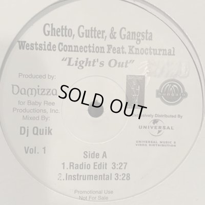 画像1: Westside Connection feat. Knockturnal - Light's Out (12'') (キレイ！！)