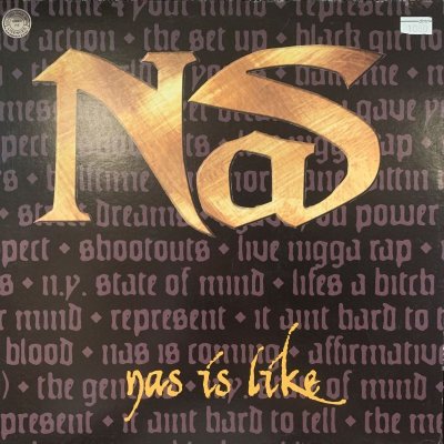 画像1: Nas - Nas Is Like (12'') (レアなジャケ付き！！)