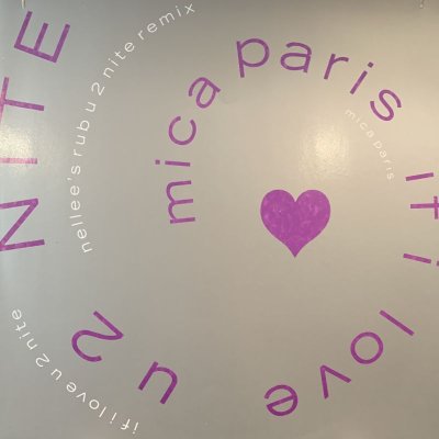 画像1: Mica Paris - If I Love U 2 Nite (12'') (キレイ！)