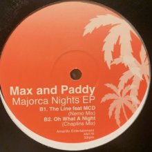 他の写真1: Max & Paddy - Majorca Nights EP (inc. Remember The Time, The Line and more) (12'') (キレイ！！)