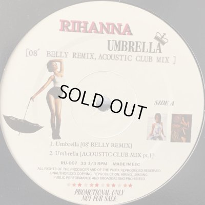 画像1: Rihanna - Umbrella (08' Belly Remix) (12'') (キレイ！！)