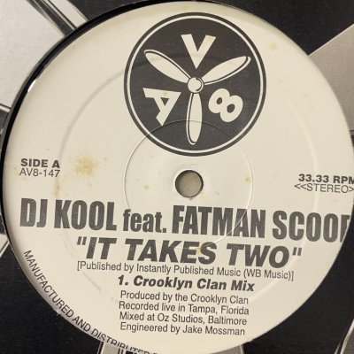 画像1: DJ Kool feat. Fatman Scoop - It Takes Two (12'')