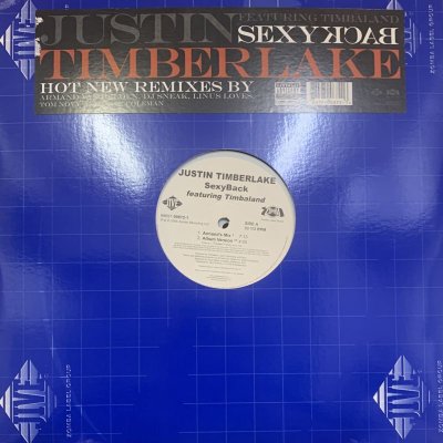 画像1: Justin Timberlake - SexyBack (Dance Mixes) (12''×2)
