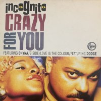 Incognito - Crazy For You (12'') (UK Original Press !!)