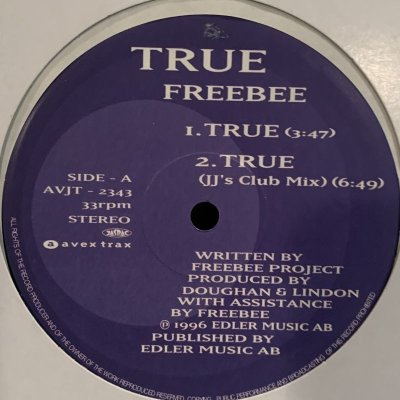 画像1: Freebee - True (12'')