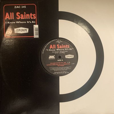 画像1: All Saints - I Know Where It's At (Cutfather & Joe Remix) (12'')