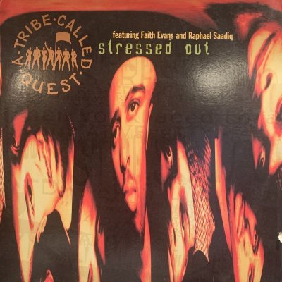 画像1: A Tribe Called Quest feat. Faith Evans - Stressed Out (b/w 1nce Again) (12'')