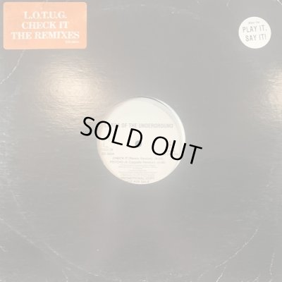 画像1: Lords Of The Underground - Check It (12'') (US Promo !!)