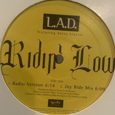 画像1: L.A.D. - Ridin' Low (12'') (キレイ！！)
