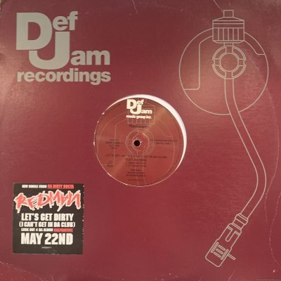 画像1: Redman Featuring DJ Kool - Let's Get Dirty (I Can't Get In Da Club) (12'') (US Promo !!) (キレイ！！)
