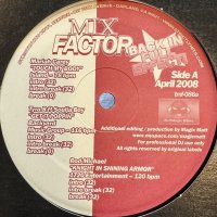 Various - Mix Factor (April 2008) (inc. Mariah Carey - Touch My Body, Wyclef Vs Q-Tip - Vivrant Sweet Girl and more) (12')