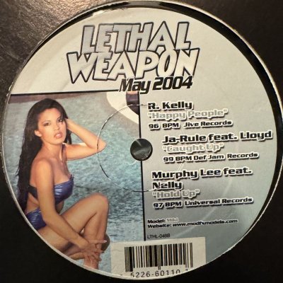 画像1: Various - Lethal Weapon May 2004 (inc.  Lloyd Bank - On Fire, Jay-Z - 99 Problems, Ying Yang Twins - What's Happnin, R. Kelly - Happy People and more) (12'')