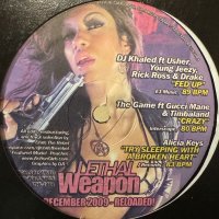 Various – Lethal Weapon December 2009 Reloaded (inc.DJ Khaled feat. Usher, Young Jeezy, Rick Ross & Drake - Fed Up, Alicia Keys - Try Sleeping With A Broken Heart, David Guetta feat. Estelle & Fatman Scoop - One Love (DJ Chuckie Remix) and more) (12') (キレイ！！) 