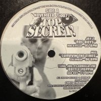 Various - Top Secret November 2007 (inc. Chingy feat. Amerie - Fly Like Me, DJ Laz feat. Pitbull - Move Shake Drop, Jay-Z - Roc Boys and more) (12'') 