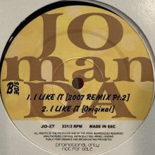 他の写真1: Jomanda - I Like It (2007 Remix) (12'')