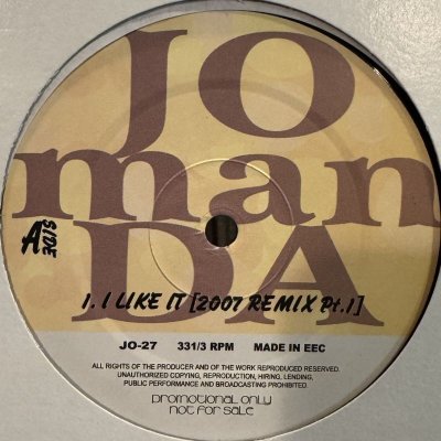 画像1: Jomanda - I Like It (2007 Remix) (12'')