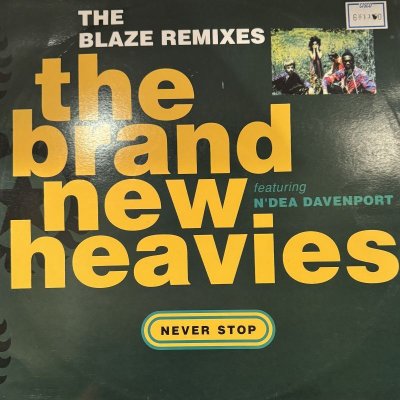 画像1: The Brand New Heavies feat. N'dea Davenport - Never Stop (Blaze Remix) (12'')