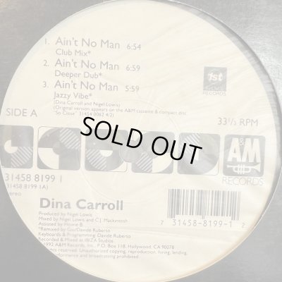 画像1: Dina Carroll – Ain't No Man (Tee's R&B Flavor Mix) (12'')
