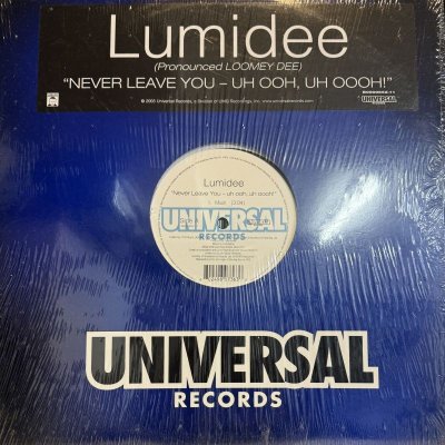 画像1: Lumidee - Never Leave You Uh Ooh, Uh Oooh! (12'') (キレイ！！)