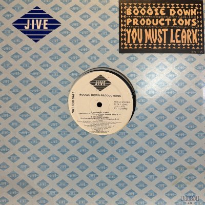画像1: Boogie Down Productions - You Must Learn (12'') (US Promo !!)