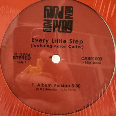 画像1: Play feat. Aaron Carter - Every Little Step (12'') (キレイ！！)