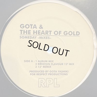 画像1: Gota & The Heart Of Gold - Someday (Sax Mix) (12'') (キレイ！！)