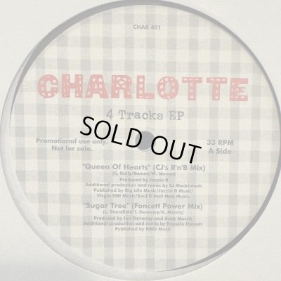 画像1: Charlotte - 4 Tracks EP (inc. Queen Of Hearts, Sugar Tree, Someday & Be Mine) (12'') (キレイ！！)