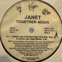 他の写真2: Janet Jackson - Together Again (inc. Album Version !!) (12''×2)