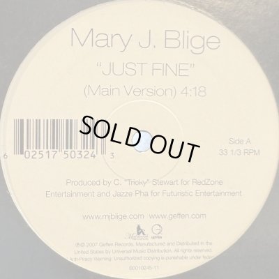 画像1: Mary J. Blige - Just Fine (12'') (キレイ！)