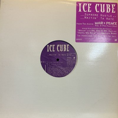 画像1: Ice Cube - Waitin' Ta Hate (12'') (特価！！)