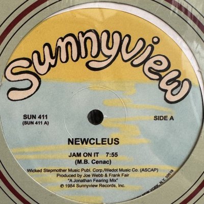 画像1: Newcleus - Jam On It (12'') (ピンピン！！)