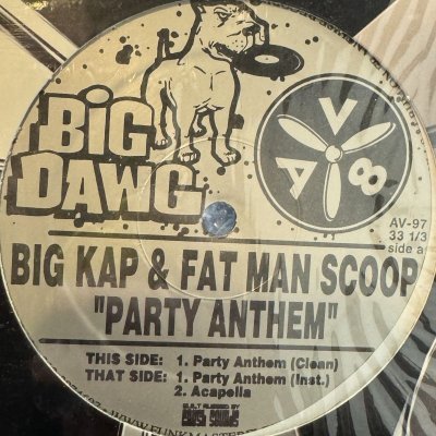 画像1: Big Kap & Fatman Scoop - Party Anthem (12'') (キレイ！！)