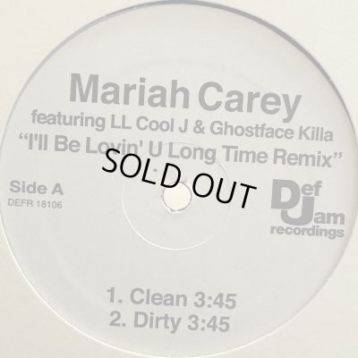画像1: Mariah Carey - I'll Be Lovin' U Long Time (Remix) (12'') (キレイ！！)