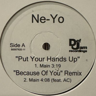 画像1: Ne-Yo - Put Your Hands Up (12'')