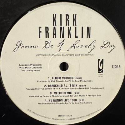 画像1: Kirk Franklin - Gonna Be A Lovely Day (12'')