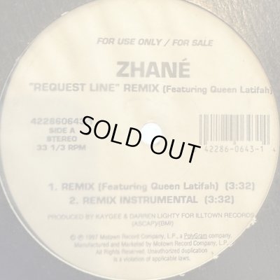 画像1: Zhane feat. Queen Latifah  - Request Line (Remix) (12'') (キレイ！！)